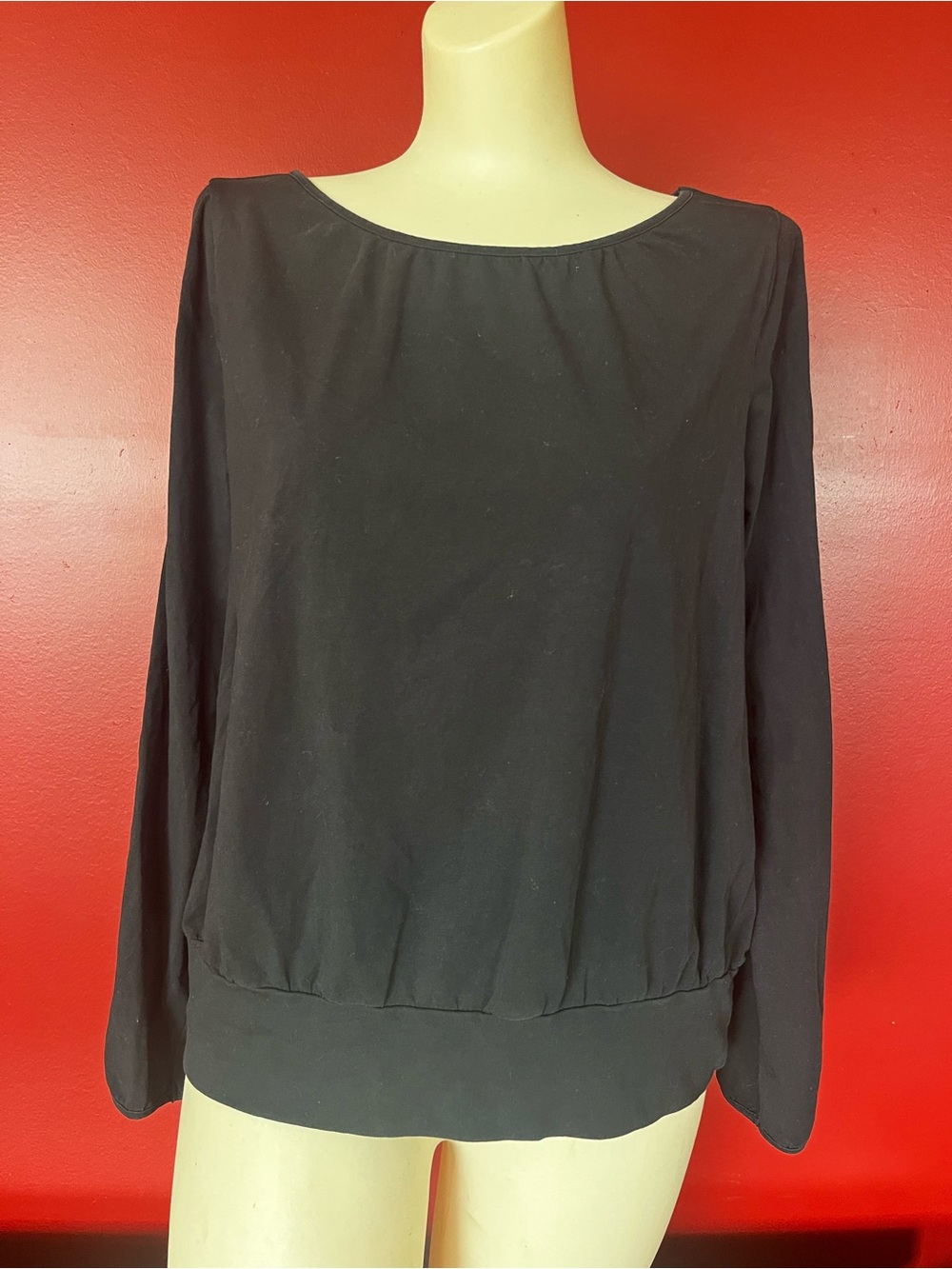Like new MICHAEL Michael Kors Black Long Sleeve Blouse